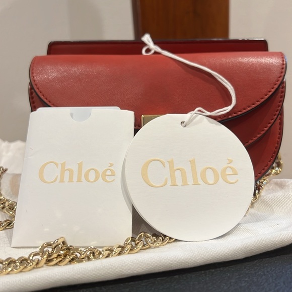 Chloe mini crossbody chain bag - Picture 3 of 4